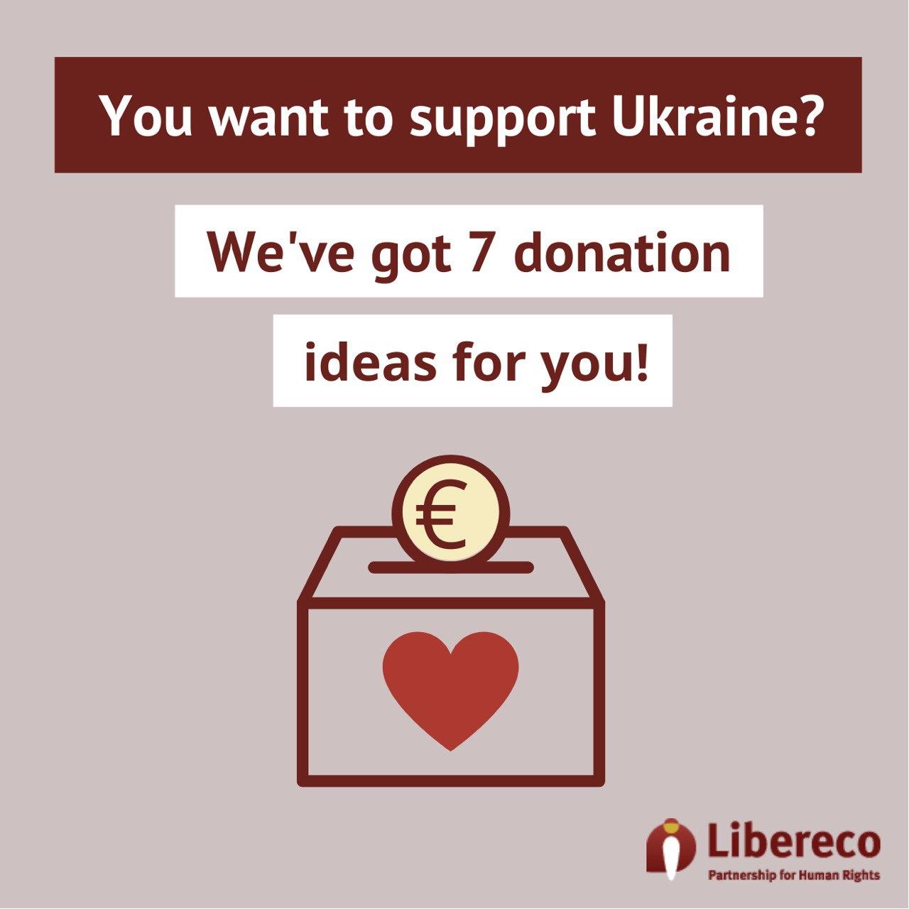 Ukraine support fundraising campaign